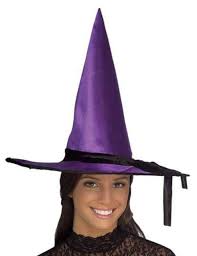 Big Satin Witch Hat