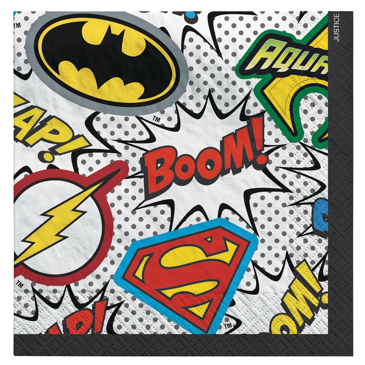 Justice League Napkins - Beverage Napkins 10"