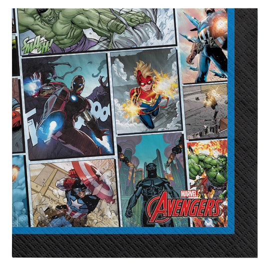 Avengers Unite Napkins - Beverage Napkins 10"