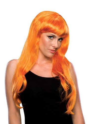 Orange Glamour Wig Rubies