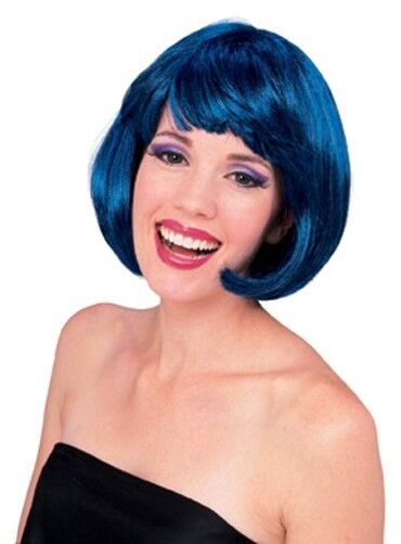 Blue Super Model Wig Rubies