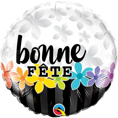 M.18'' Bonne Fête - Floral Banner