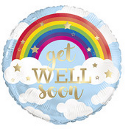 M.18" Get Well Soon Rainbow