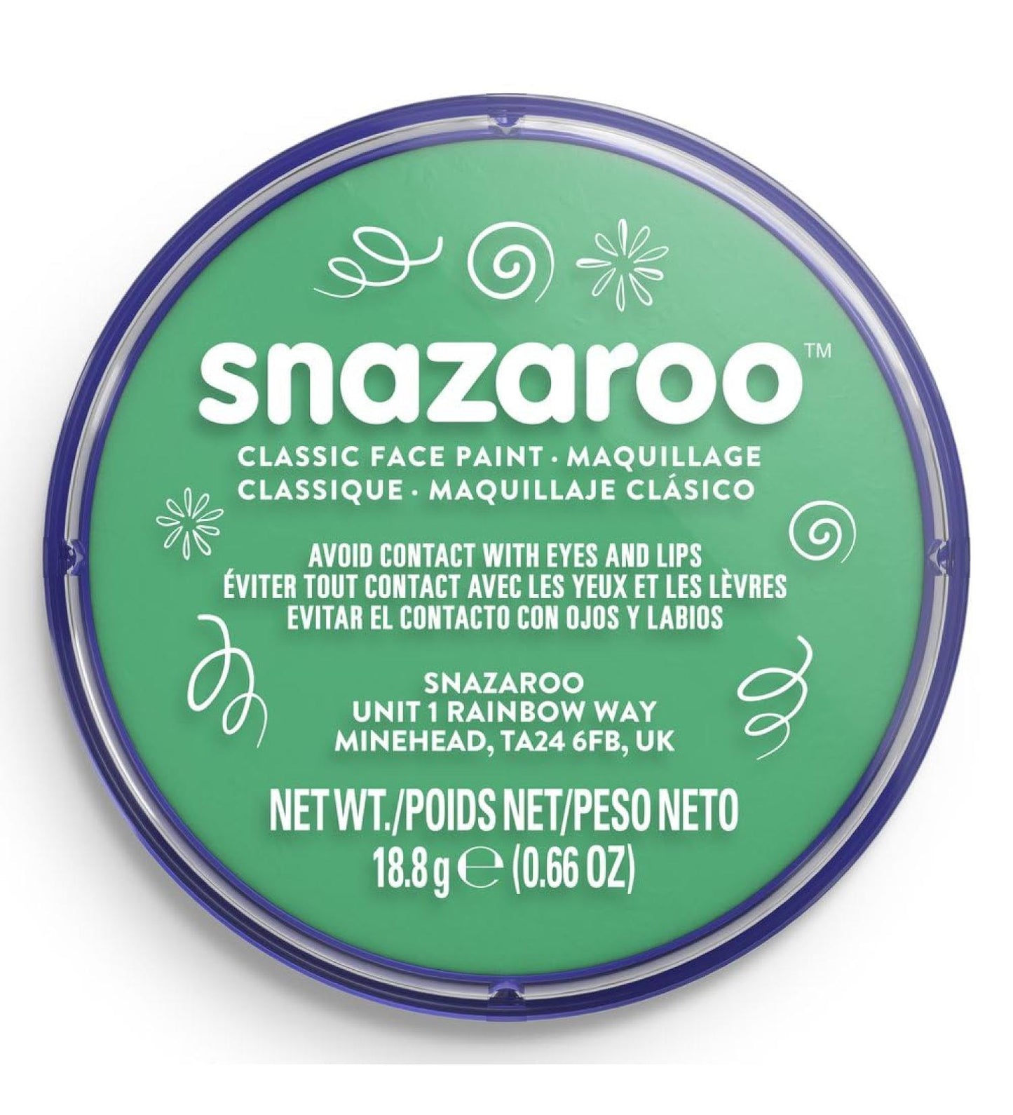 Bright Green Makeup Snazaroo