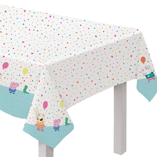 Peppa Pig Confetti Party - Tablecover