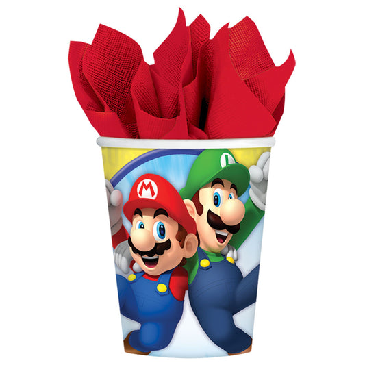 Super Mario Brothers Cups - 9oz Cups