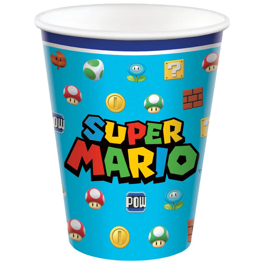 Super Mario Bros Cups - 9oz Cups