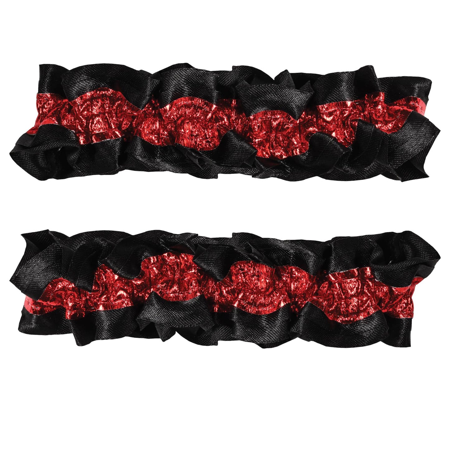 Casino Dealer Arm Bands Black/Red