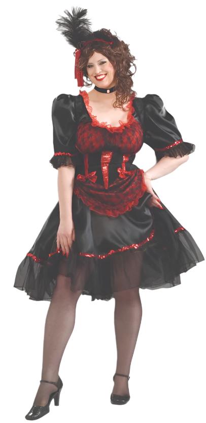 Saloon Girl Costume - Plus