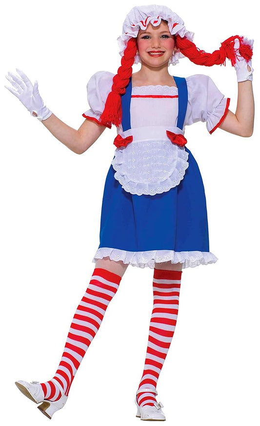 Costume classique de poupée de chiffon pour enfant