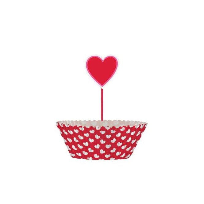 Valentine Heart Cupcake Kit