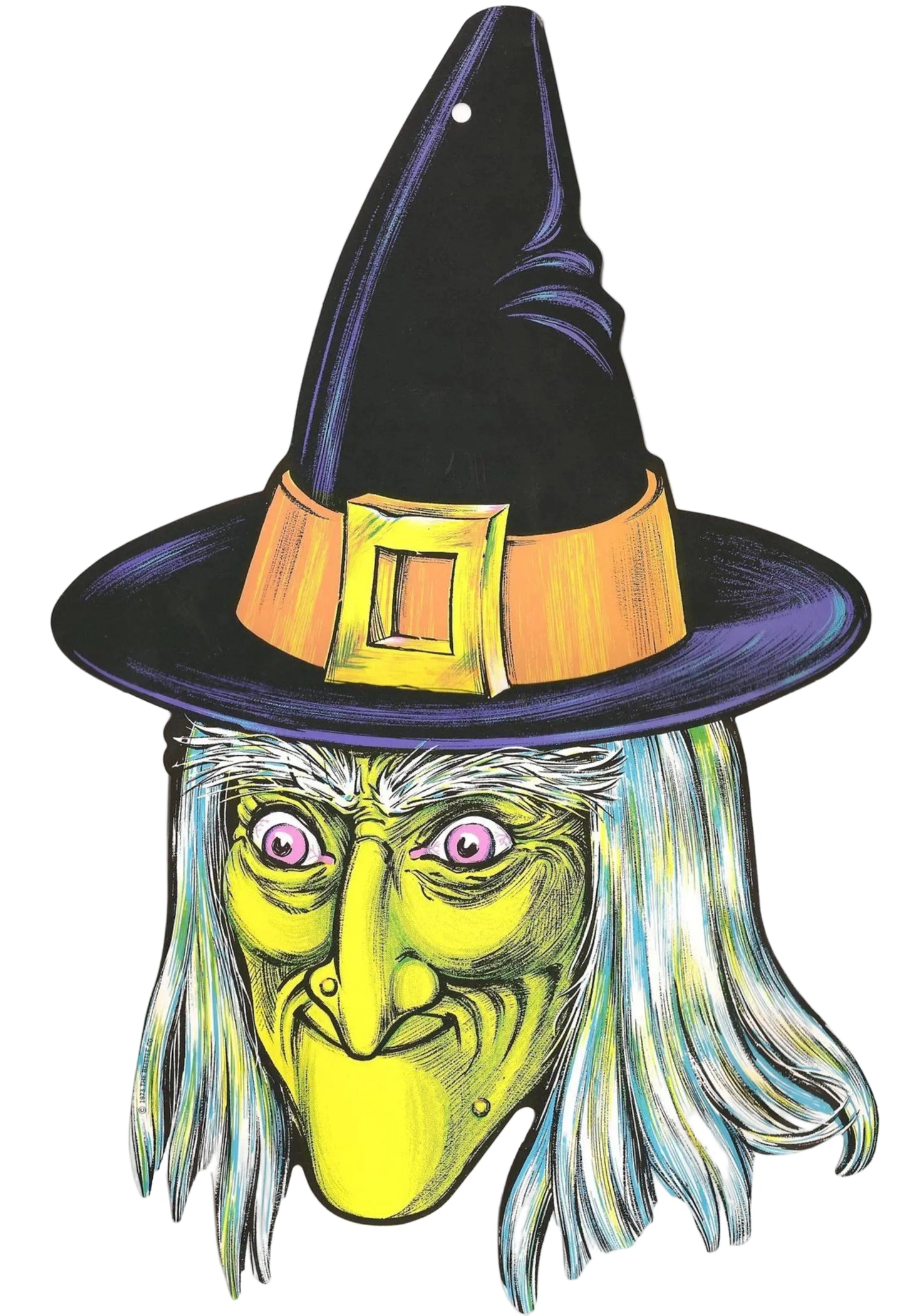 Old Witch Head Cutout