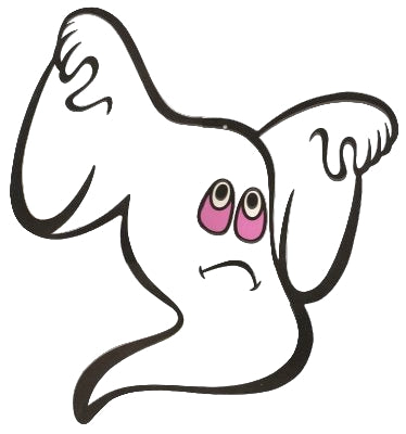 Assorted Ghost Cutout