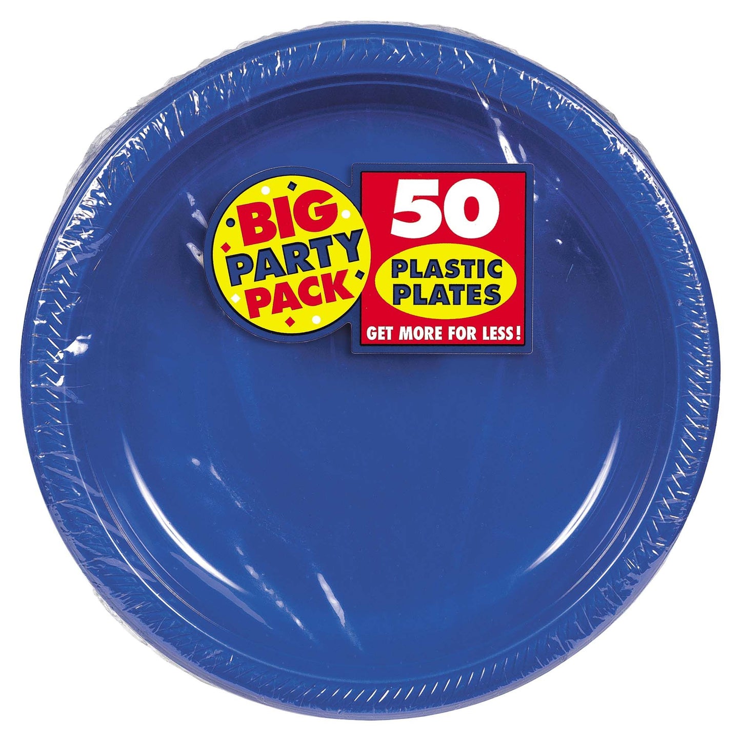 Plastic Diner Plates - Party's Solid Colors