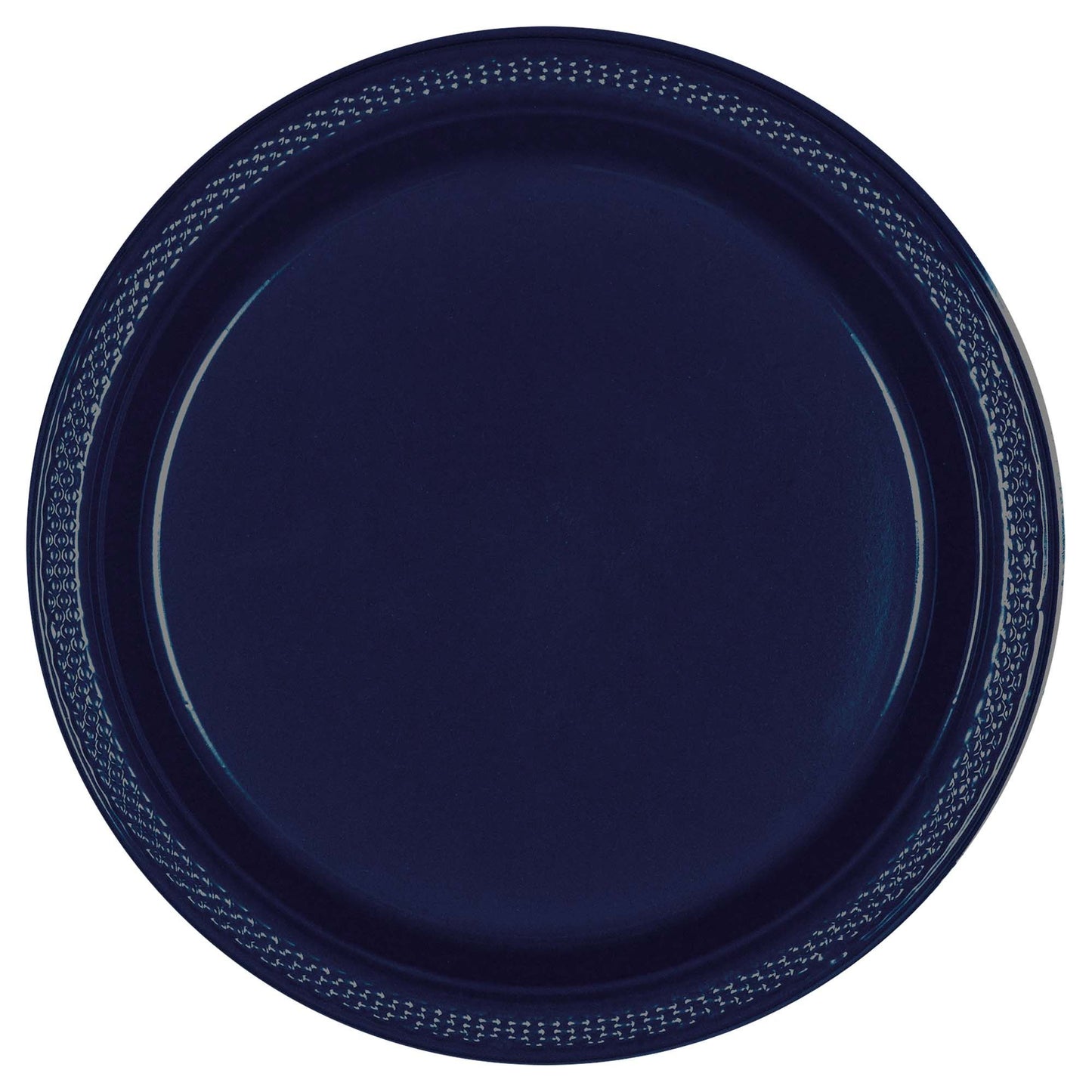 Plastic Diner Plates - Party's Solid Colors