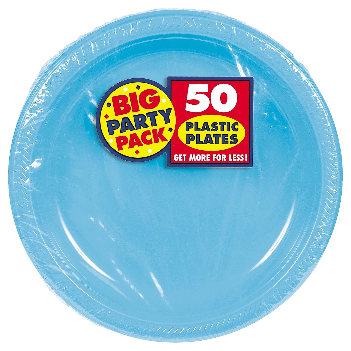 Plastic Diner Plates - Party's Solid Colors