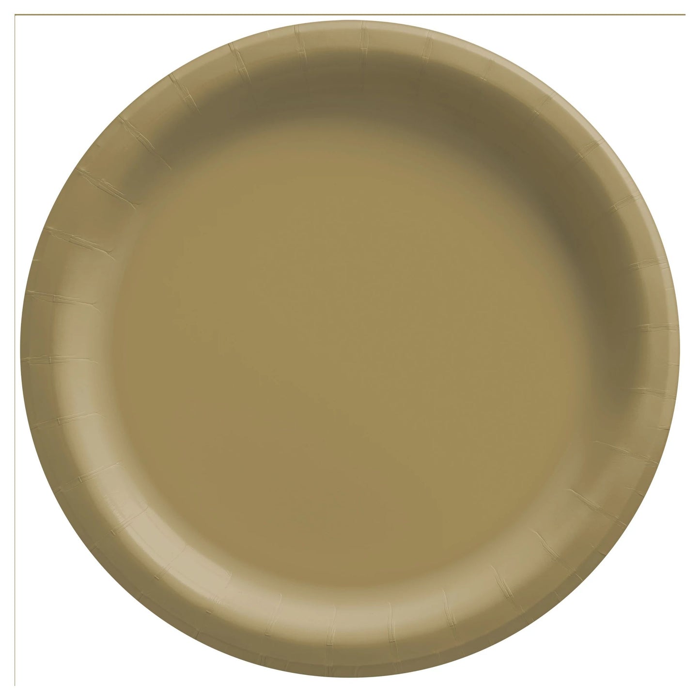 Paper Dessert Plates - Party's Solid Colors