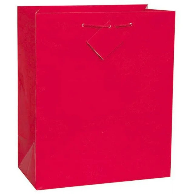 Large Solid Primary Gift Bag