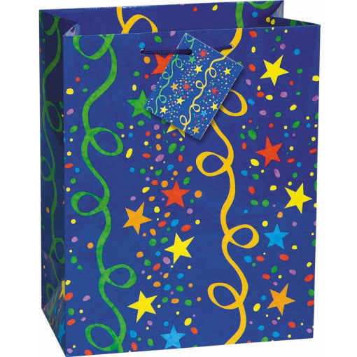 Medium Bright And Bold Gift Bag - Assorted Colors