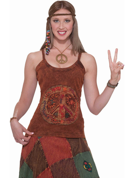 Hippie Peace Sign Tank Top Generation Hippie