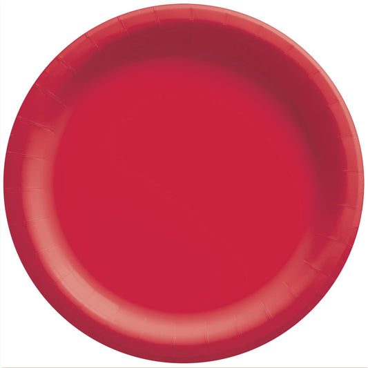 Paper Diner Plates - Party's Solid Colors