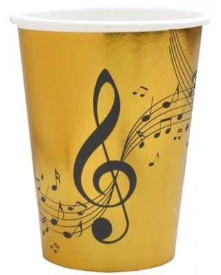 Golden Disks Cups - 9oz Cups