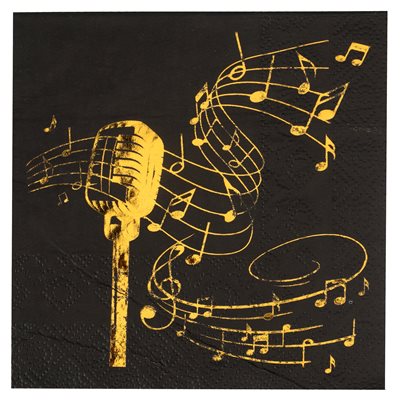 Disque D'or Music Style - Luncheon Napkin