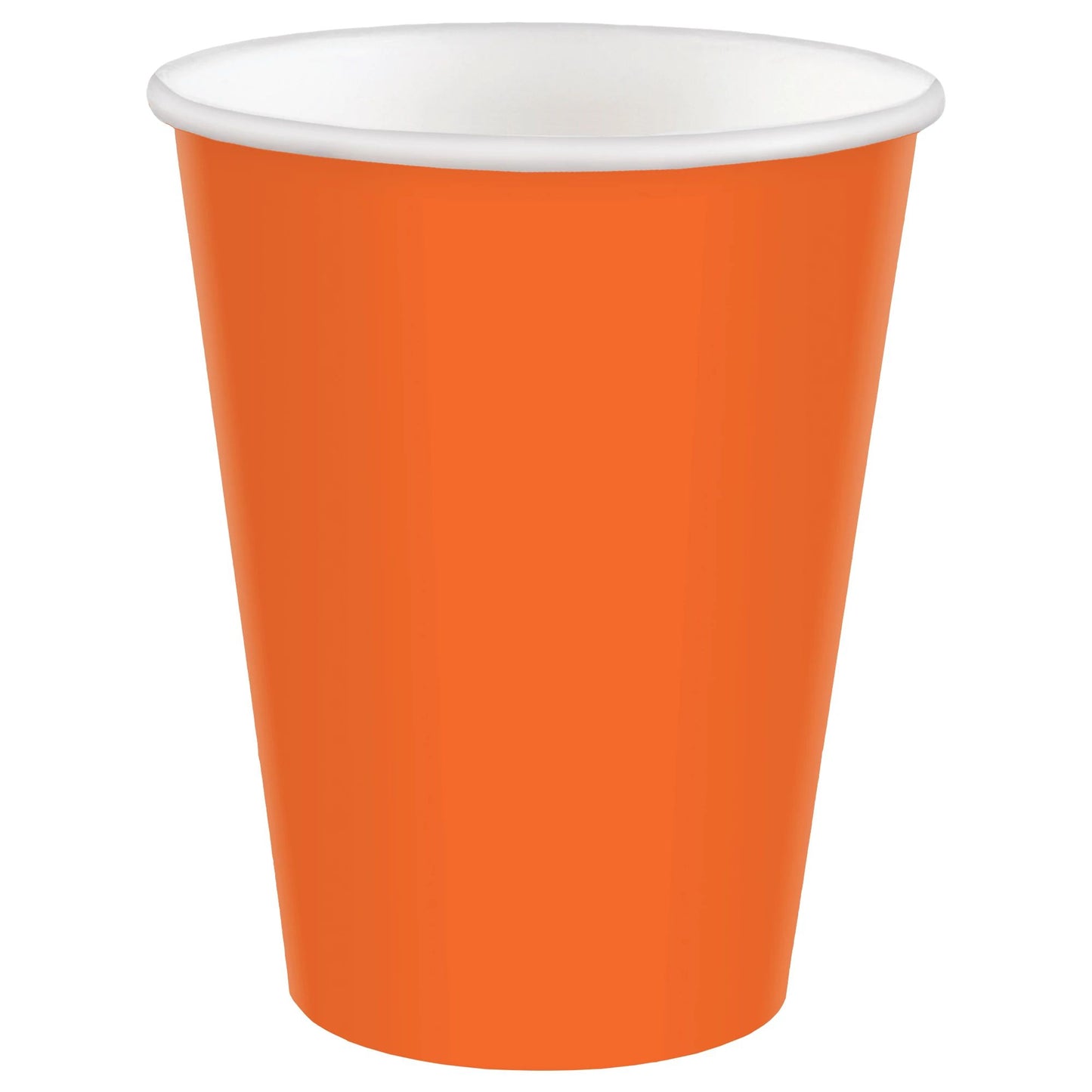 9oz Paper Cups - Party's Solid Colors