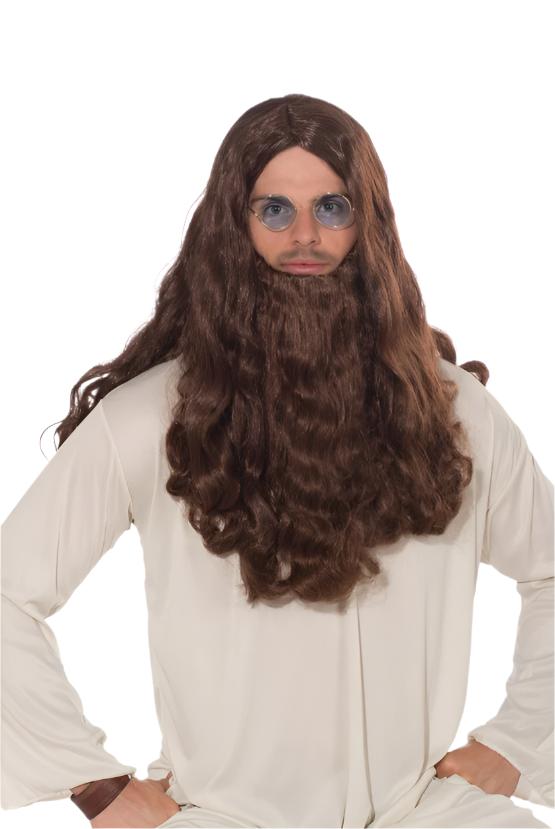 Guru-Vy Long Hair Wig & Beard