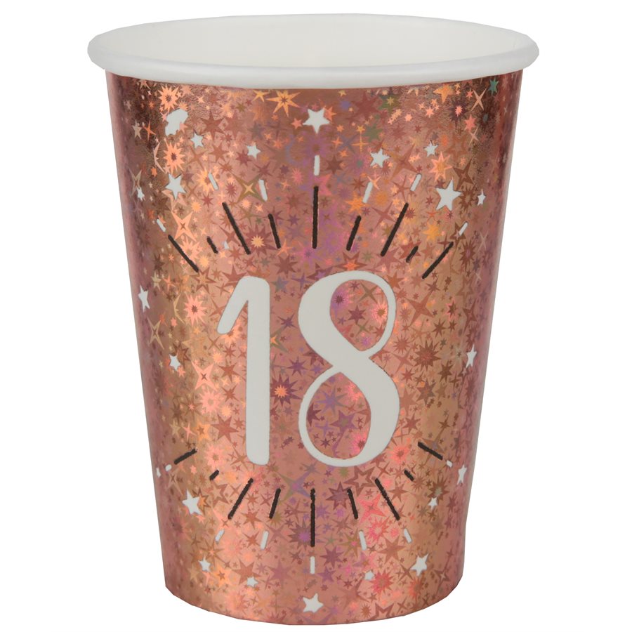 9oz Cups - Rose Gold Des Ages