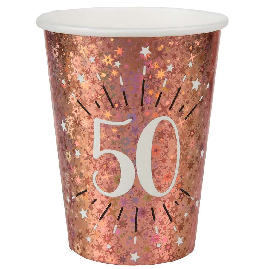 9oz Cups - Rose Gold Des Ages