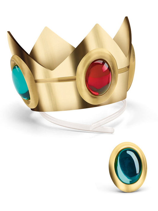 Princess Peach Crown And Amulet Accessory Kit - Super Mario Bros