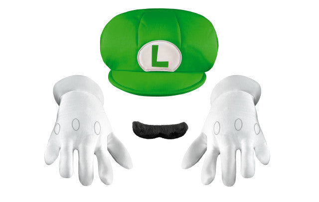 Luigi Child Accessory Kit Super Mario