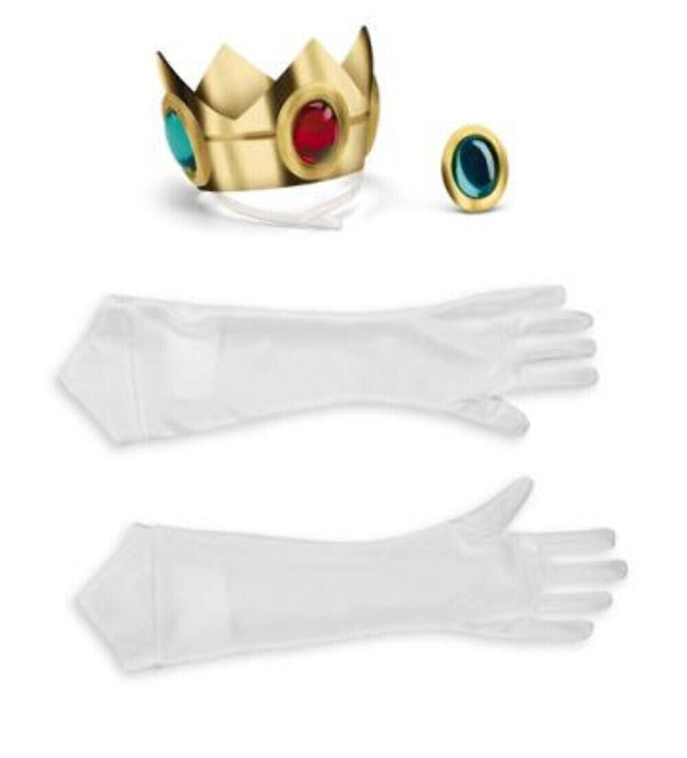 Princess Peach Adult Accessory Kit - Super Mario Bros