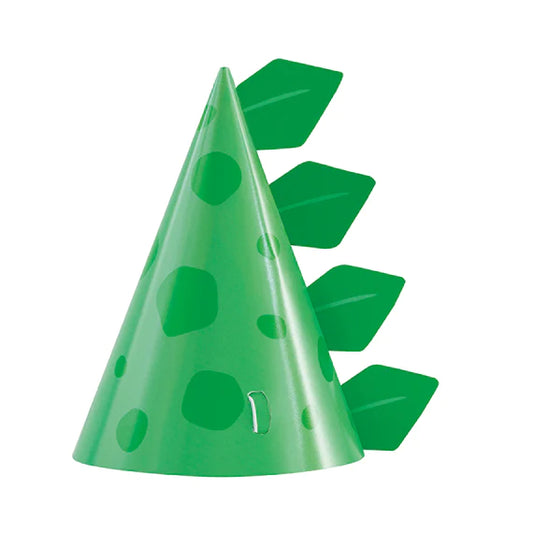Blue And Green Dinausaur Party Hats