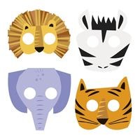 Animal Safari Party Masks