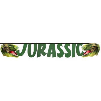 Dinosaur Banner - Jurassic Style