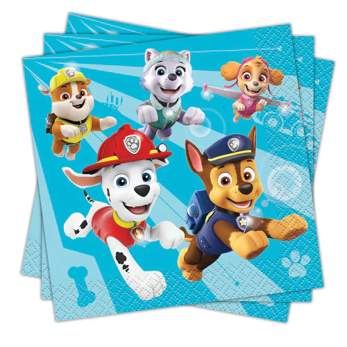 Paw Patrol Napkins - Beverage Napkins 10''