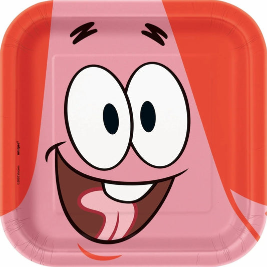 7" Square Dessert Plate - Spongebob Squarepants