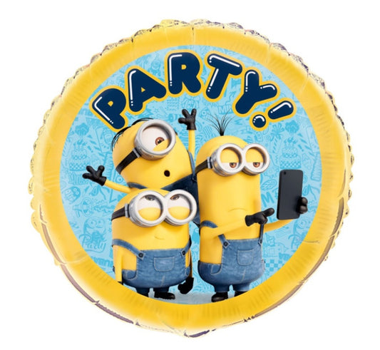 M.18" Minions Party Balloon - Minions The Rise Of Gru