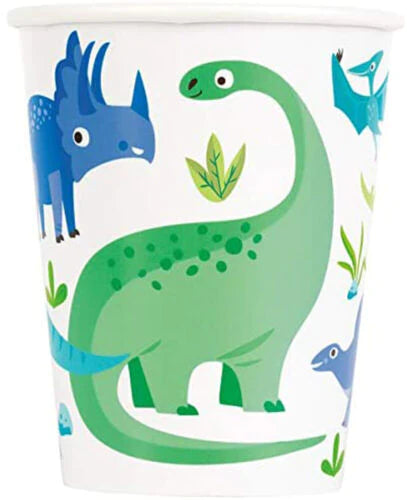 Blue And Green Dinausaur Cup - 9 Oz Cup