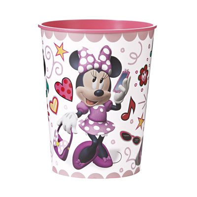 Minnie Mouse Plastic Cup 16 Oz - Disney
