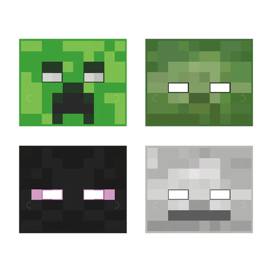 Minecraft Party Masks - Mojang