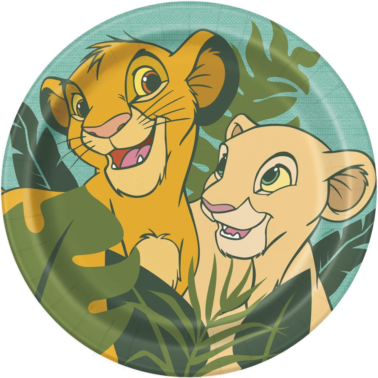 Round Dinner Plates 9" - Lion King