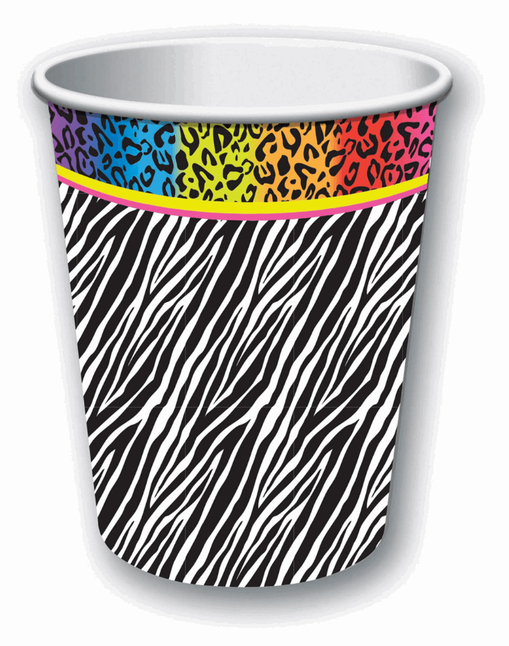 80'S Party Decor - Cups - 9Oz