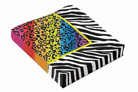 80'S Party Decor-Napkins - 10"