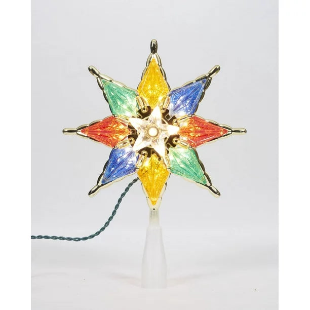 Lighted Star Tree Topper - Holiday Time