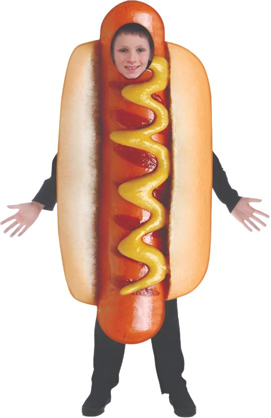 Hot Dog Sublimation Costume - Standard