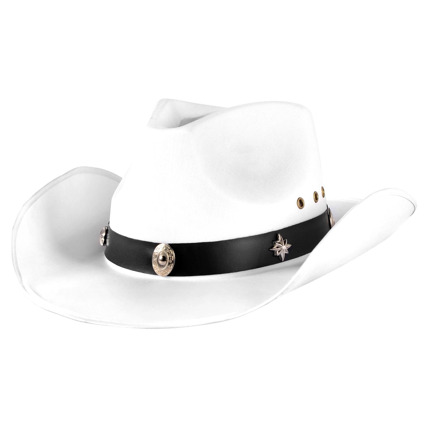 White Cowboy Adult Hat - Cowboy