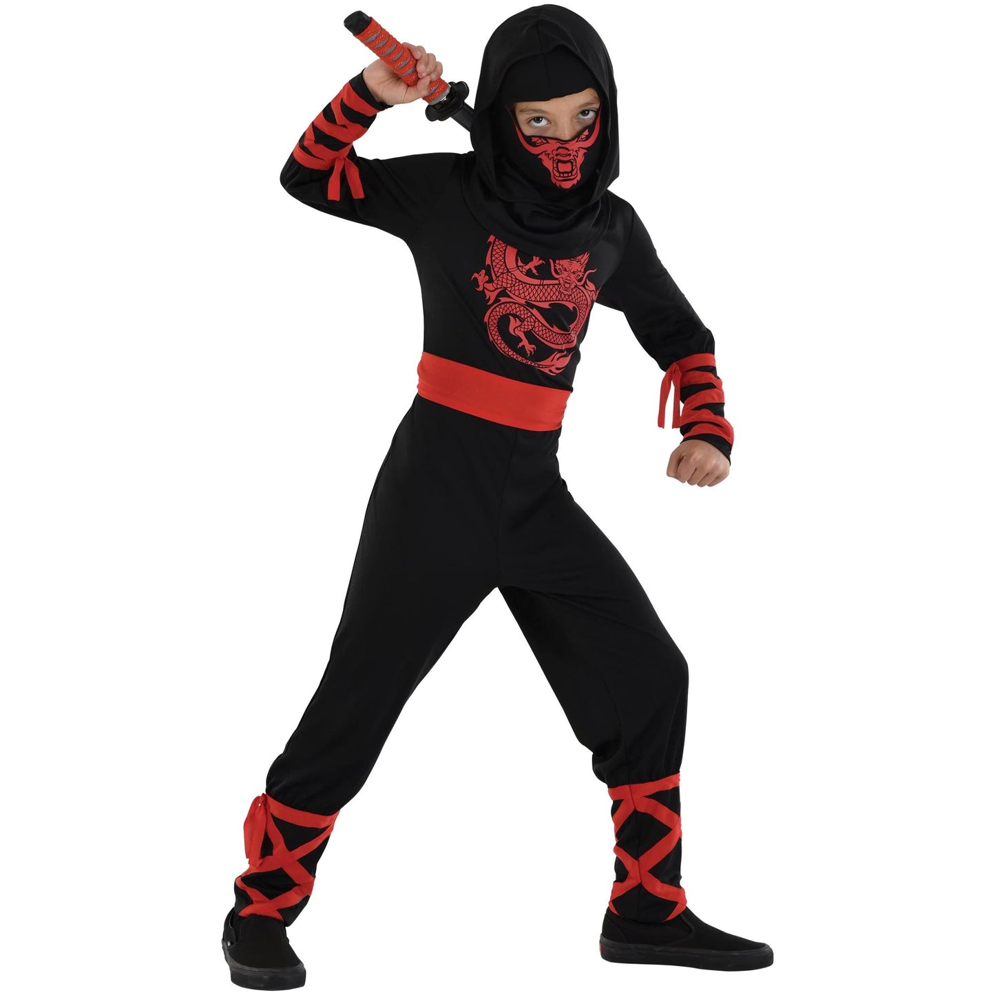 Blood Dragon Ninja - Black and Red